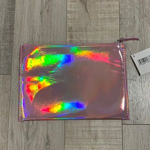NWT Pink Metallic Bag
